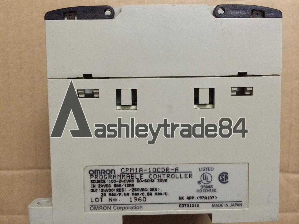 ONE Used OMRON PLC CPM1A-10CDR-A
