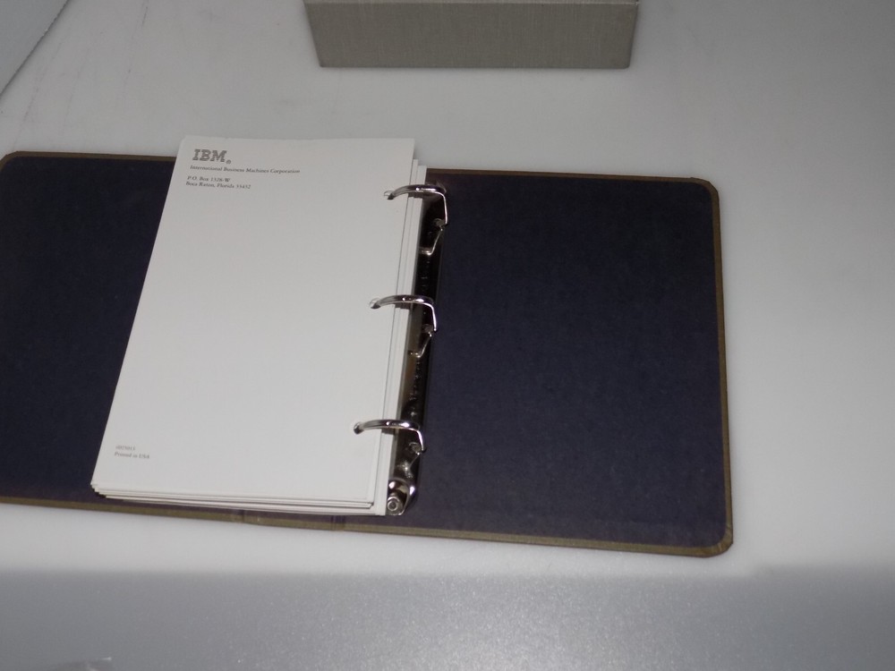 IBM PERSONAL COMPUTER HARDWARE LIBRARY BASIC 6025010 OPERATING SYSTEM GUIDE