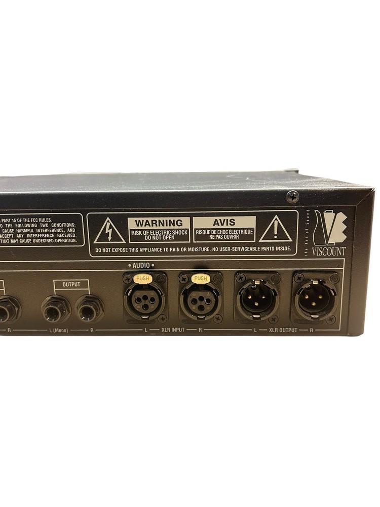 Oberheim GM 1000 Professional Guitar Multi-Effects Processor Rackmount Tested