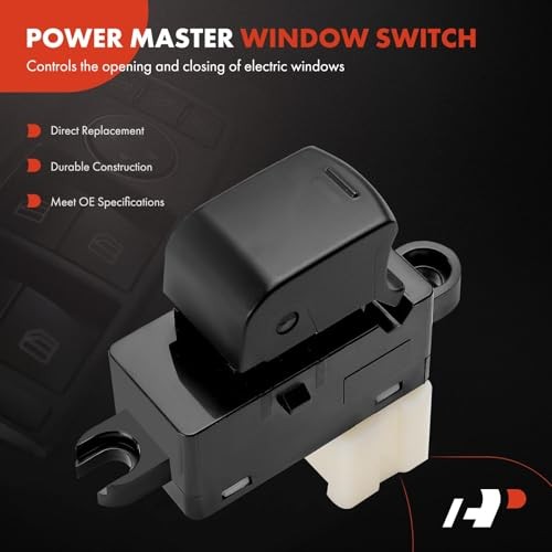 Power Window Switch Compatible with Nissan Frontier 2005-2021, Pathfinder