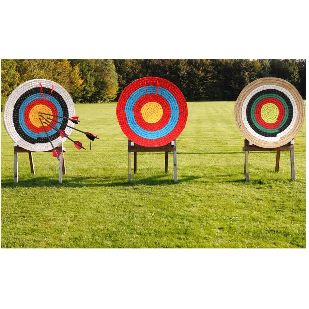 Three-Layer Straw Target for Practice