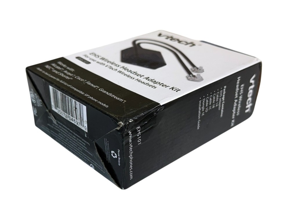Vtech Wireless Headset Adapter EHS101 Shortel Avaya Cisco Fanvil