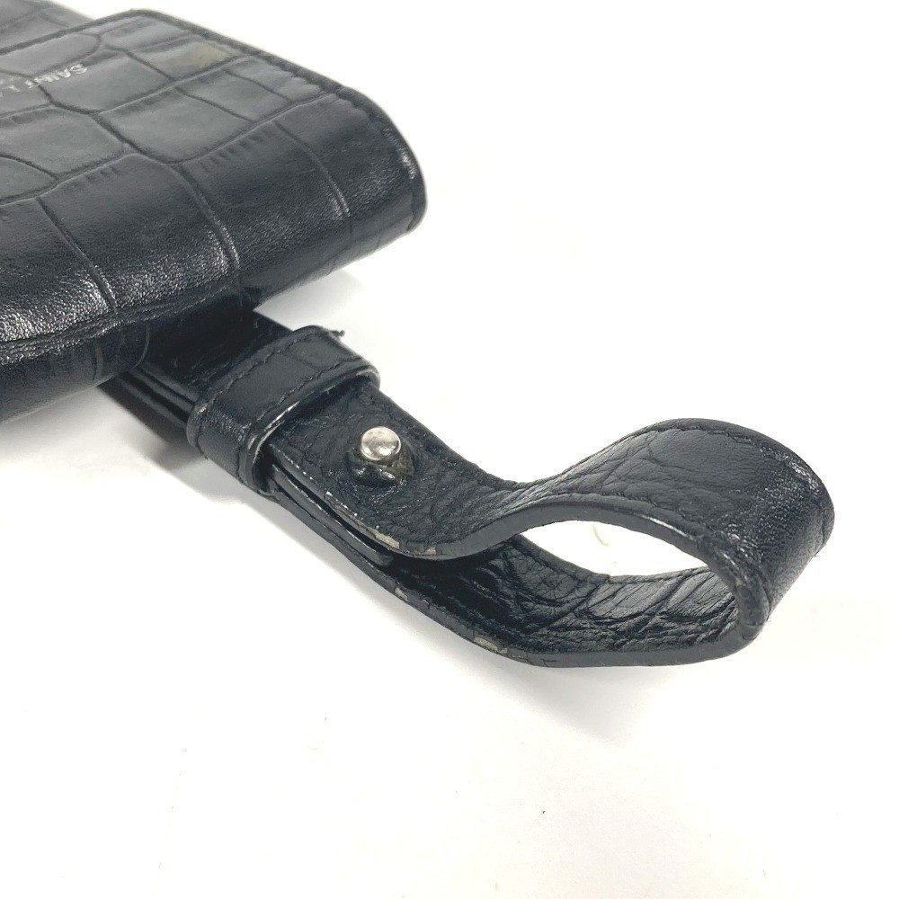 Saint Laurent Paris Logo Cigarette Case Pouch Used