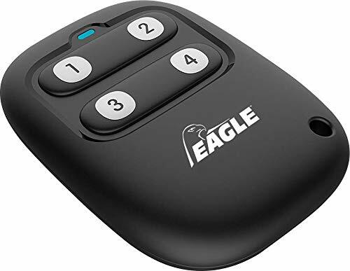 4 Button Gate Remote Programmable Key-Chain for Eagle Slide Gates Receiver NEW