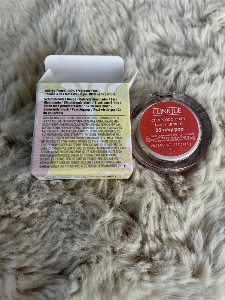 Clinique Cheek Pop Pearl Blush (05 Ruby Pop) (3.5g/.12oz)