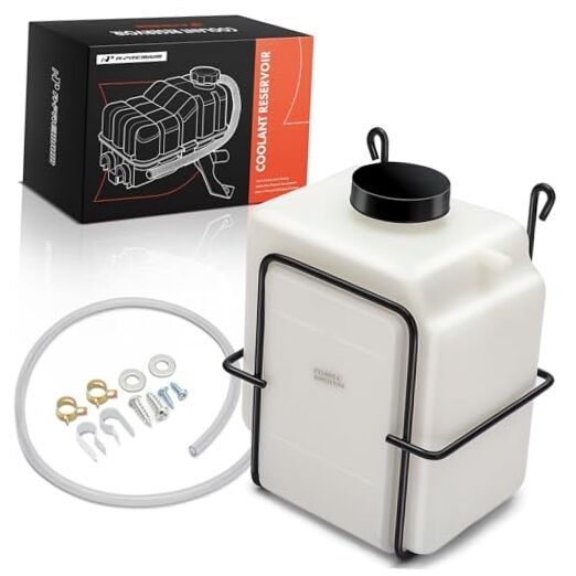Automatic White Universal Coolant Reservoir Bottle Kits Compatible with More