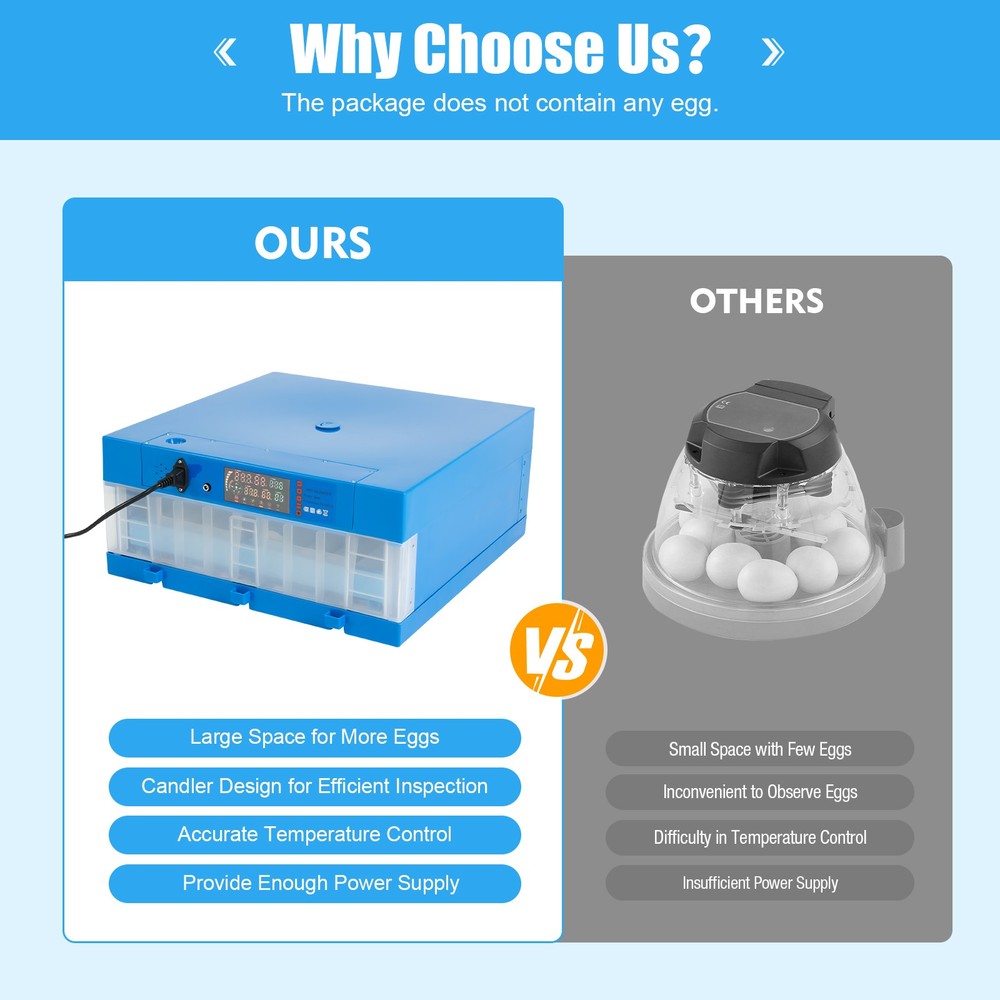 Chicken Quail Chick Hatcher Incubators Automatic Egg Incubator For Hatching Eggs