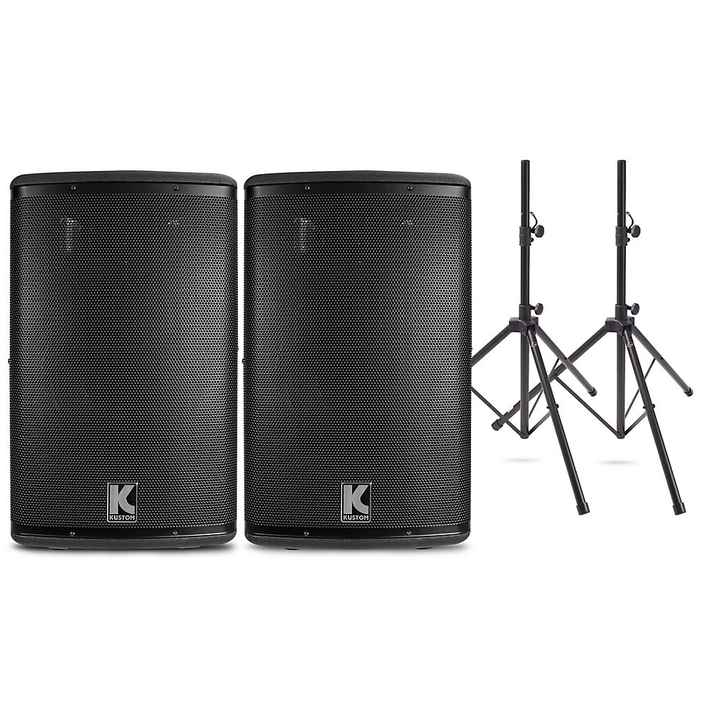 Kustom KPX10 Passive Speaker Package With Stands