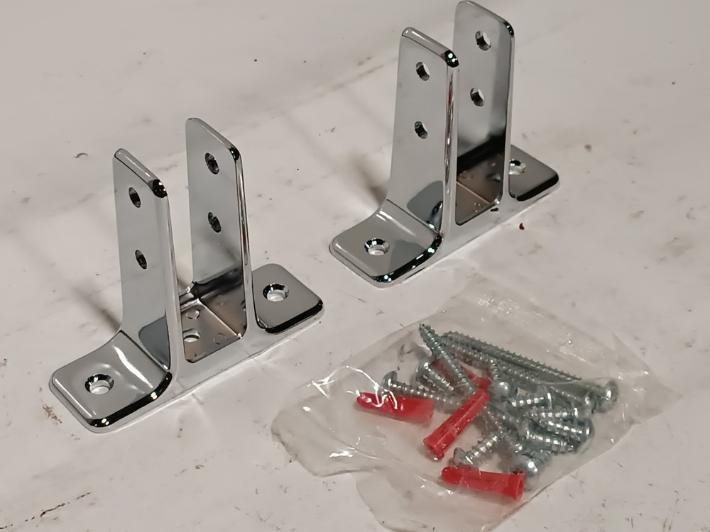 40-8511280 Urinal Screen Mounting Bracket Kit & Spare Parts, #9P-Pack, Hardware