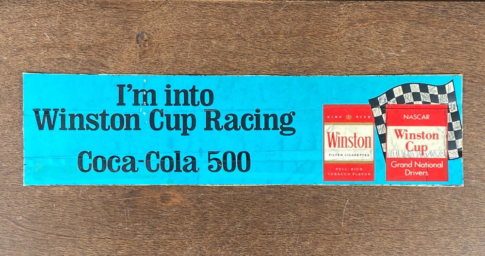 Vintage Coca Cola Winston Cup Racing