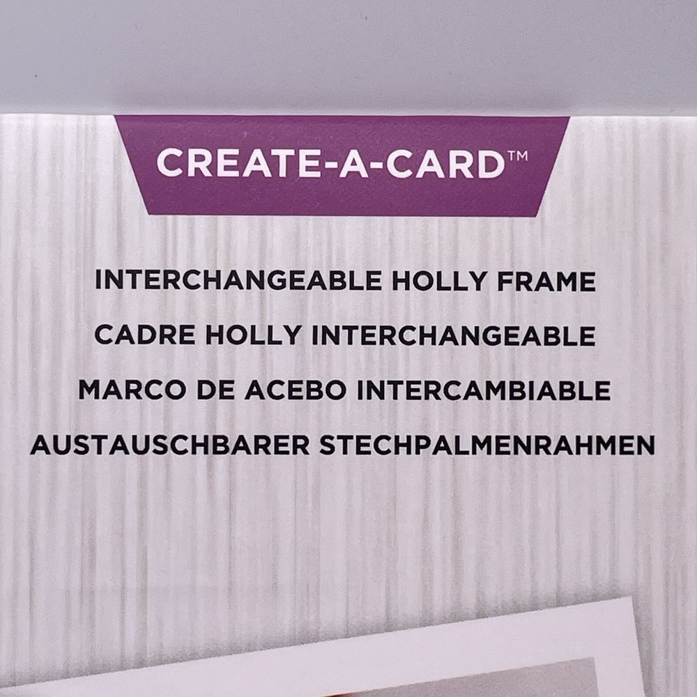 Gemini Create-A-Card Interchangeable Holly Frame For Die Cutting Machine