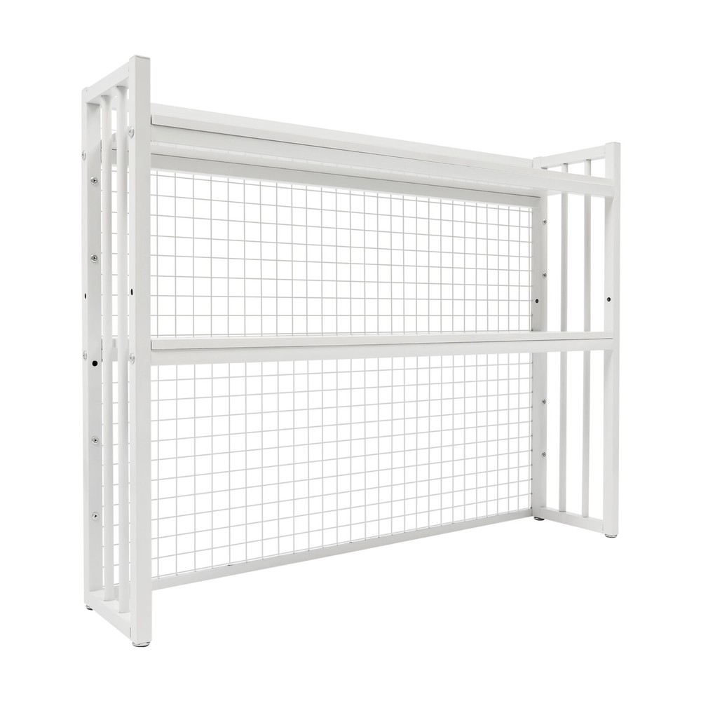 Desktop Bookcase Organizer Table Storage Bookshelf Computer Desk Organizer Rack