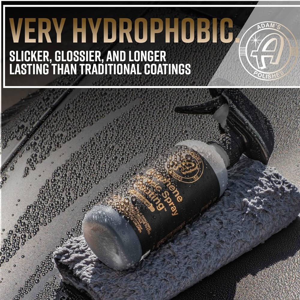 Adam's Advanced Graphene Ceramic Spray Coating Kit - 18+ Sprayable Graphene ...