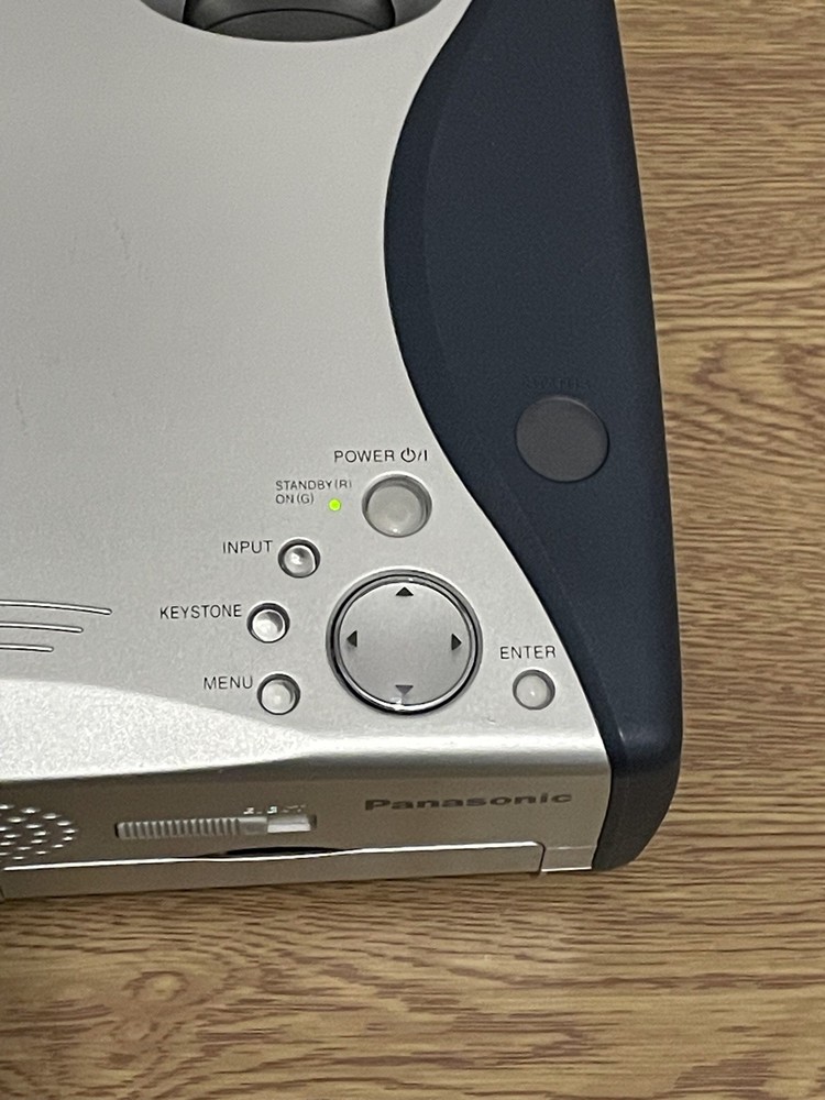Panasonic LCD Projector Model PT-LC50E - with Power Cable & Remote - PAT Tested