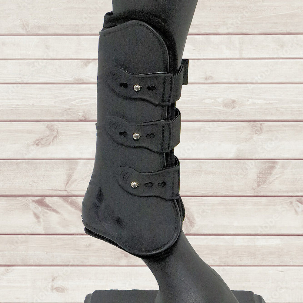 NEW Leopold Cole Black Medium Jump Boots