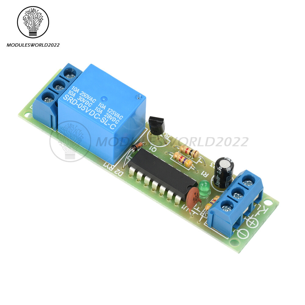 DC5V Bistable Relay Module Single Button Relay Module Car Modification Switch