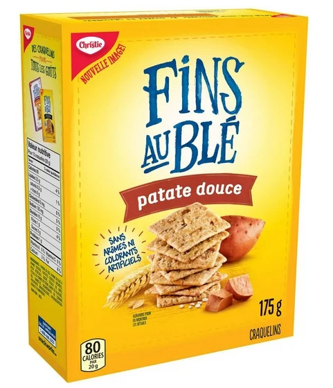 Wheat Thins Sweet Potato Crackers, 175g (3 Pack)