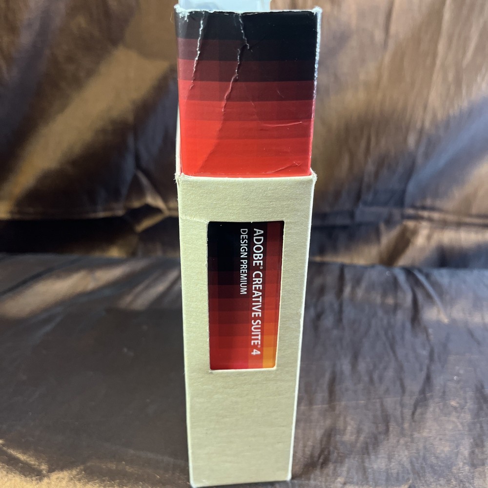 Adobe Creative Suite 4 CS4 Design Premium Windows PC Full Retail DVD No Serial #