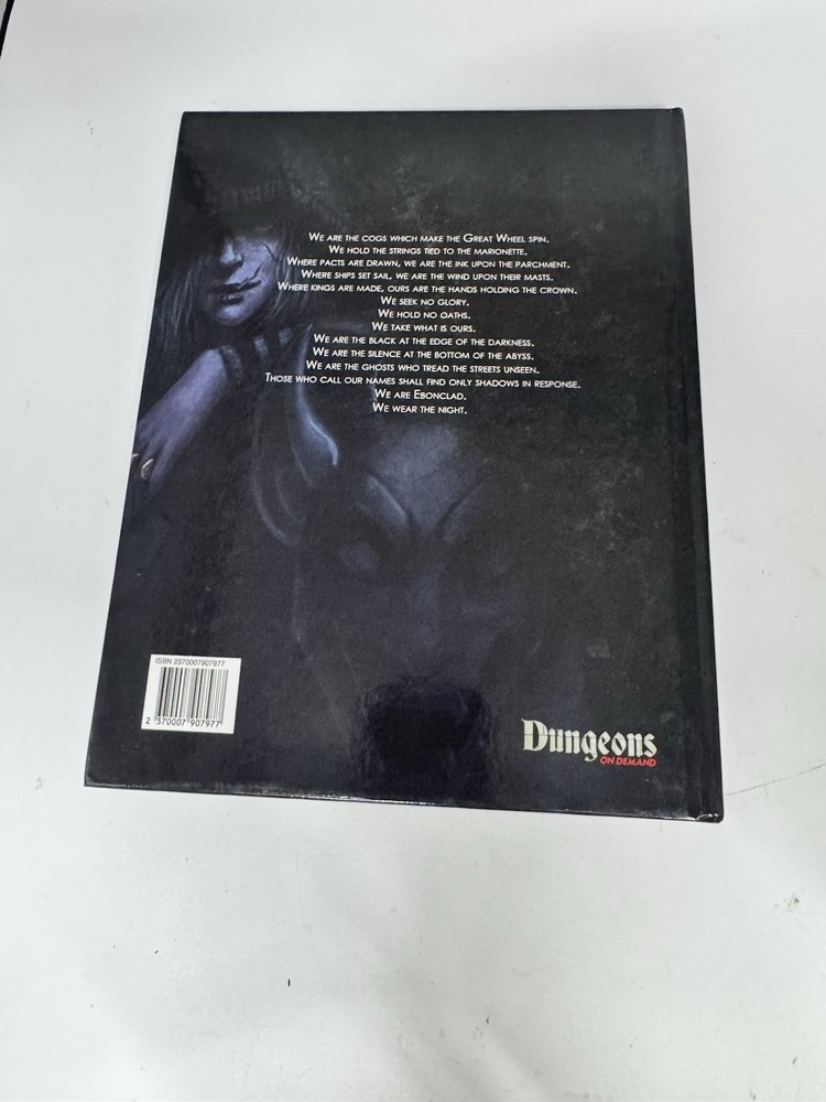 Ebonclad - We Wear the Night - Thieves' Guild Guide for D&D 5e