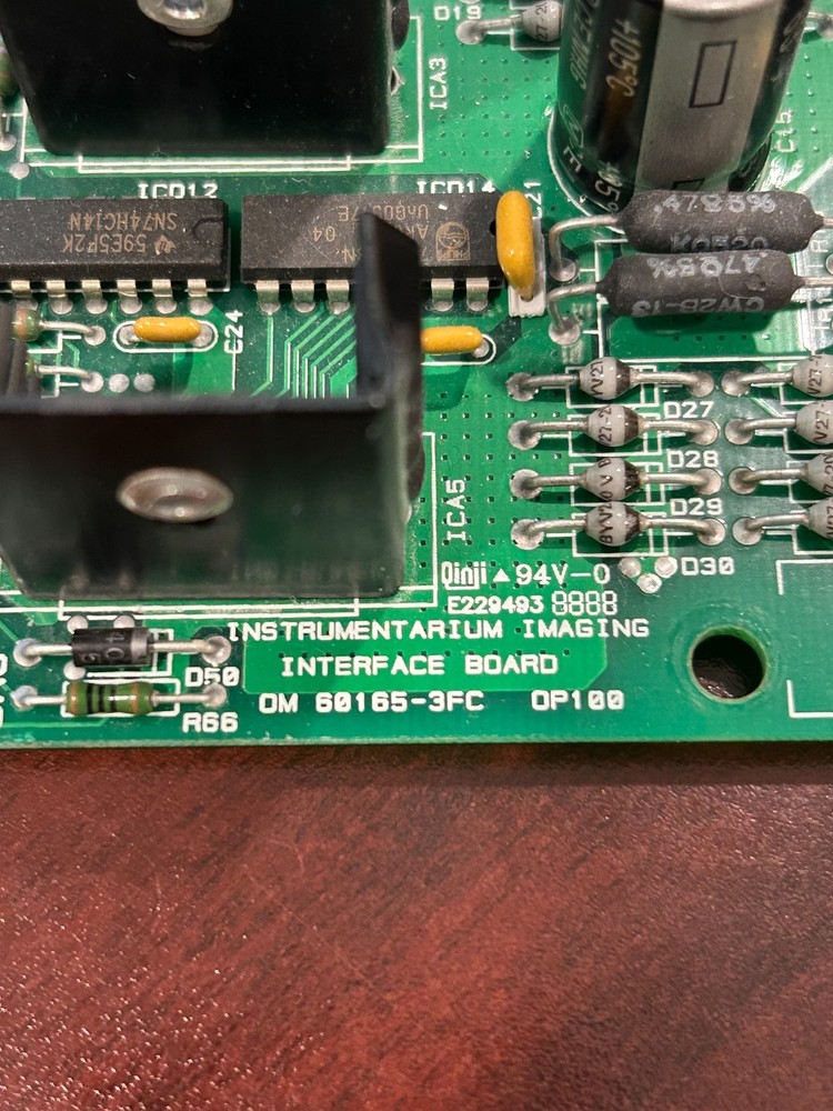 Instrumentarium OP100 interface board taken off an OP200D