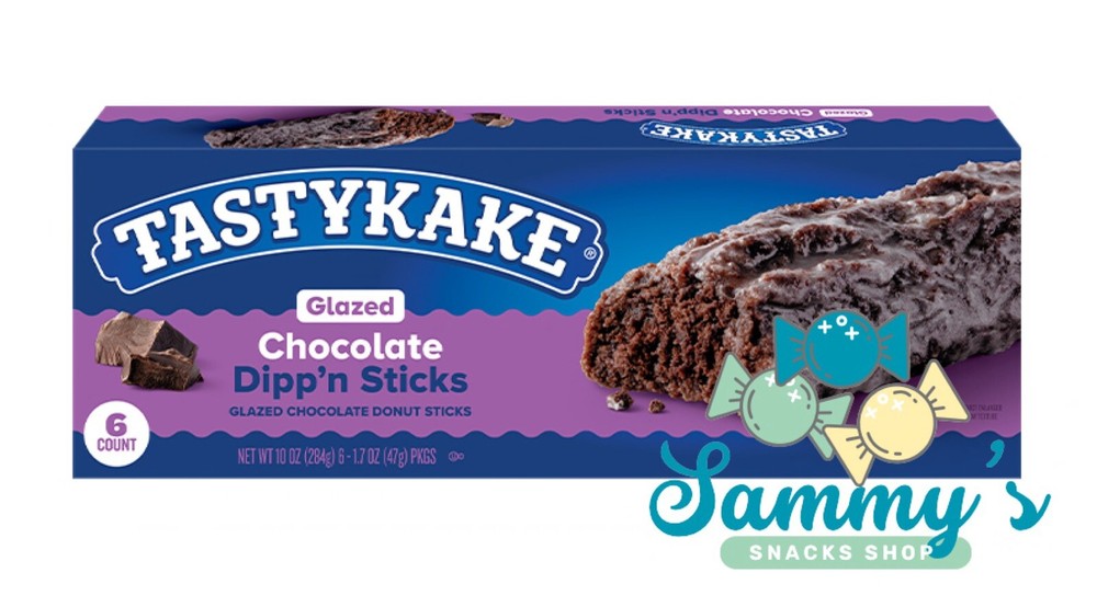 Tastykake Glazed Chocolate Dipp’n Sticks Box