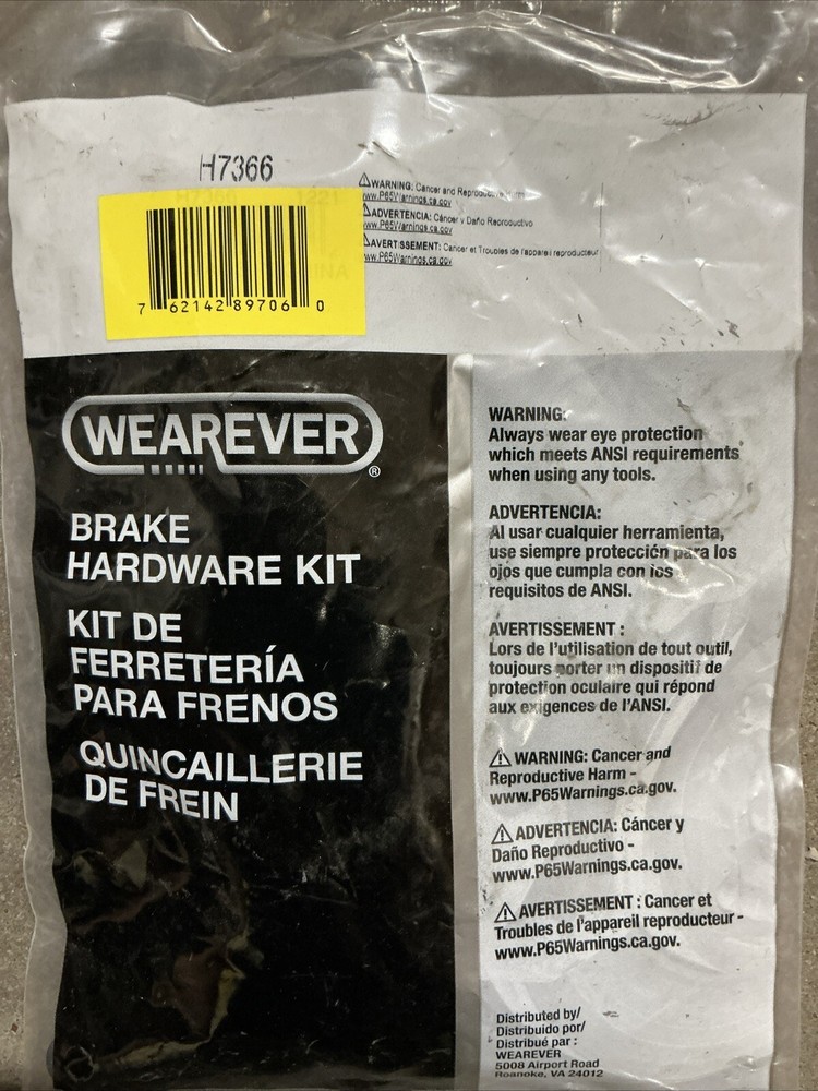 Drum Brake Hardware Kit-All In One Carlson H7366 NOS
