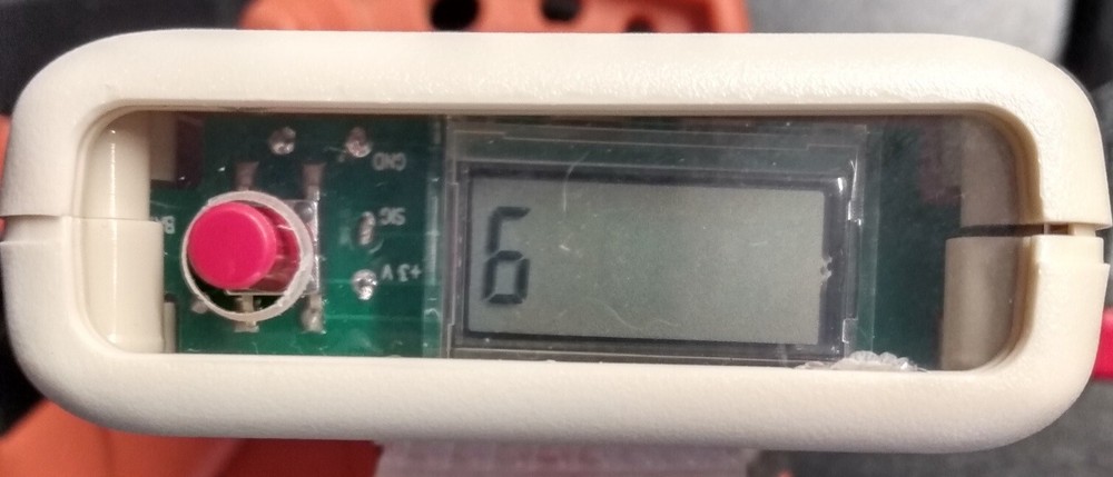 battery powered directional people counter