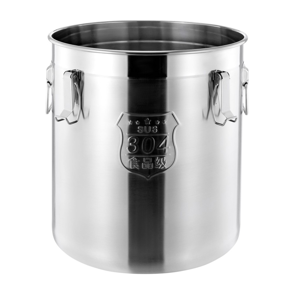 48L Stainless Steel Airtight Container Rice Cereal Grain Container Storage Box