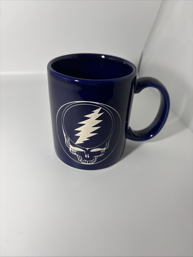 Grateful Dead Blue Ceramic Coffee Mug