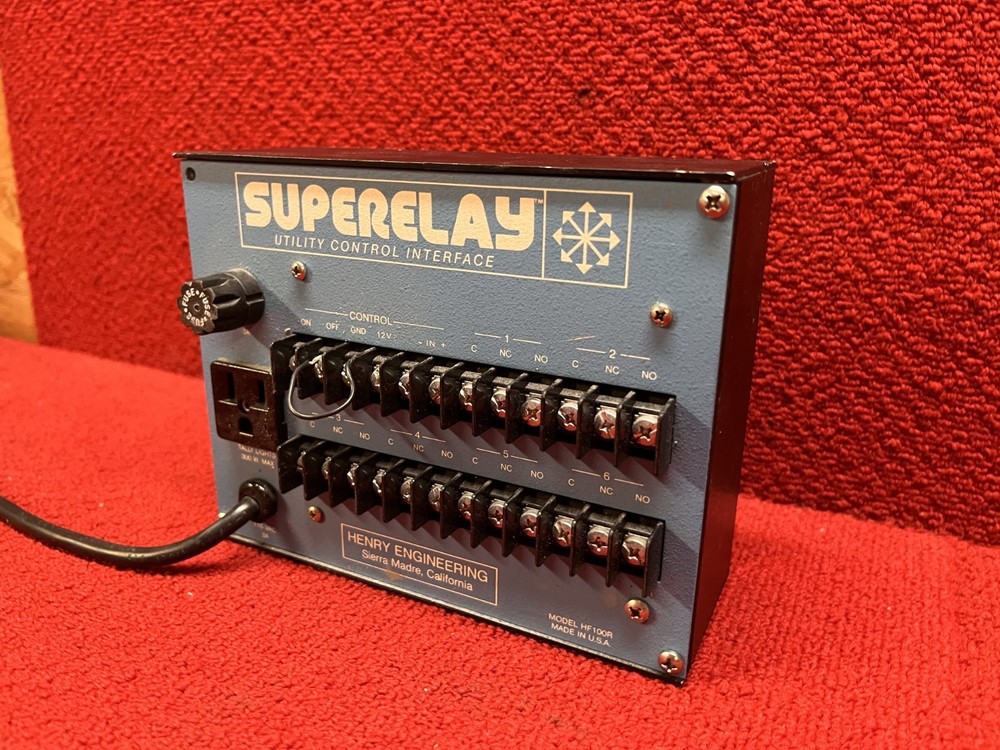 Used Henry Engineering Utility Control Interface Superelay Good Condition