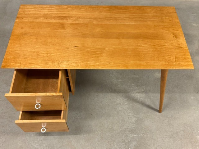 Refinished Maple Paul McCobb Planner Group Desk