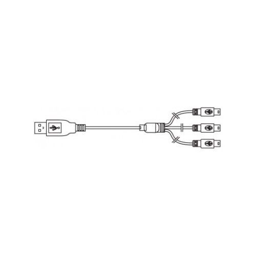 XP DEUS Cable USB 3 Mini B Charge Headphone Remote and Search Coil DCUSB3