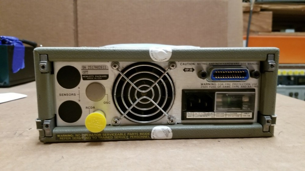 HP 436A Power Meter Unit #1 Tested GOOD!