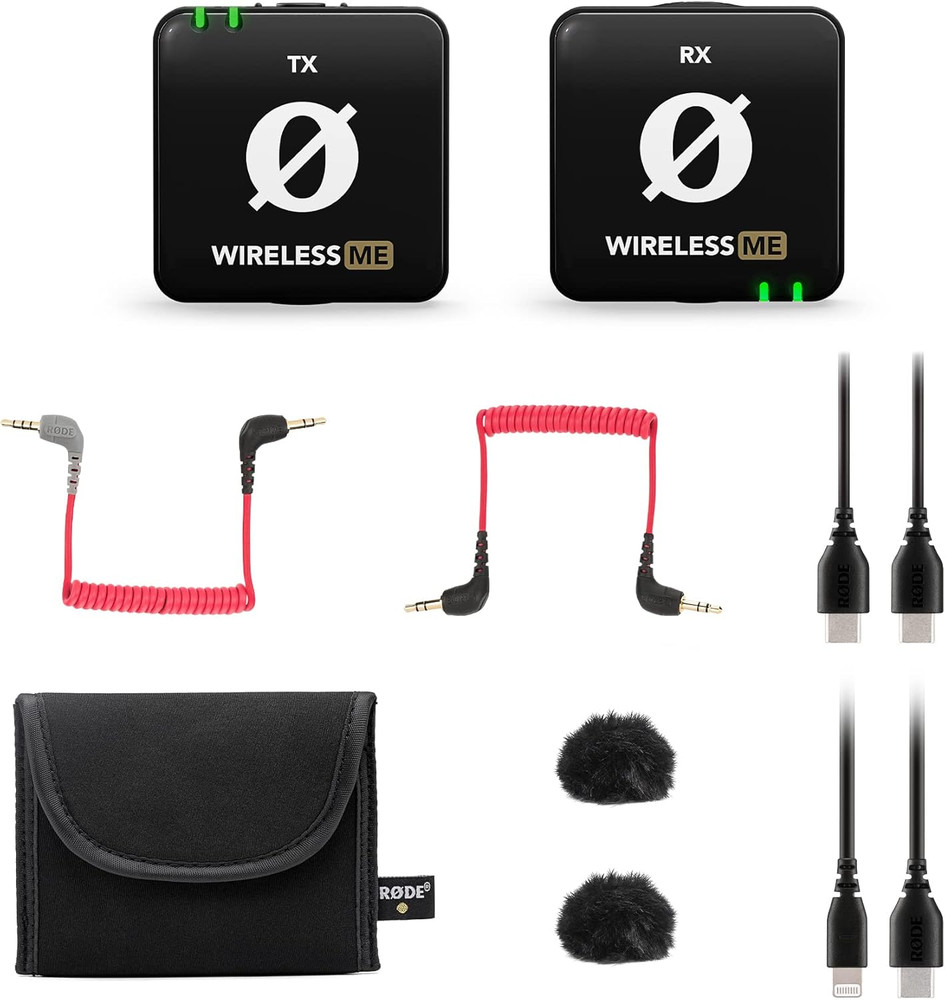 RØDE Wireless ME Ultra-Compact Wireless Microphone System with Built-In Micropho