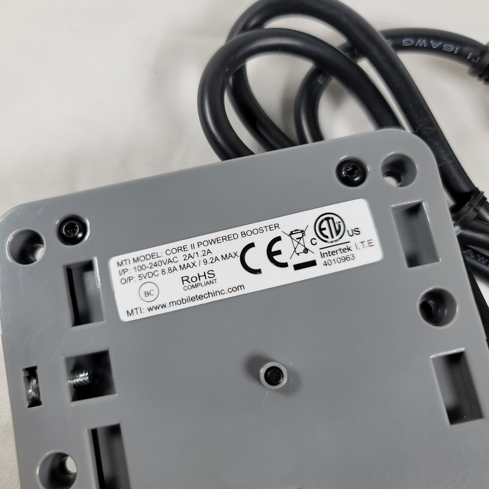 MTI Model- Core II(2) Powered Booster Intertek Base Only -165-00117