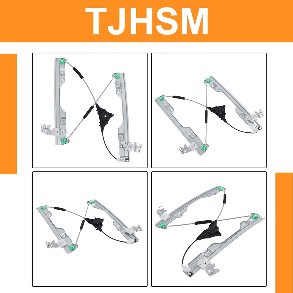 Power Window Regulator without Motor Front Passenger Side Replacement