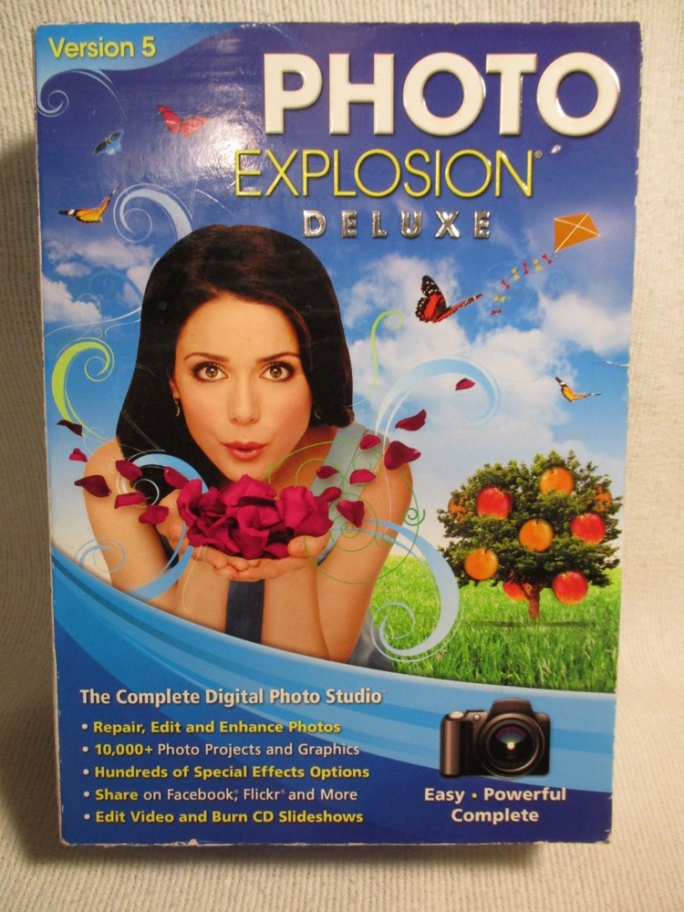 PHOTO EXPLOSION DELUXE VERSION 5, NEW OPEN BOX.