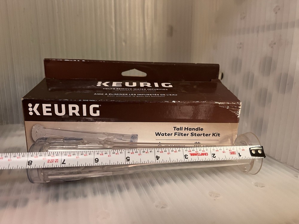 Keurig Tall Handle Water Filter Handle + 1 Filter NEW
