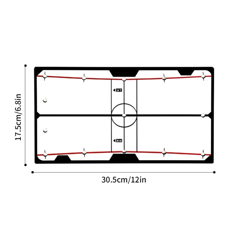 Portable Golf Golfing Accessories Golf Putting Alignment Mirror