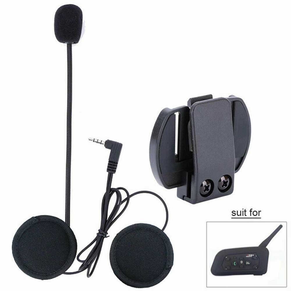 [2] Motorcycle Helmet Speaker Set for V6 1200M Intercom System Accessory