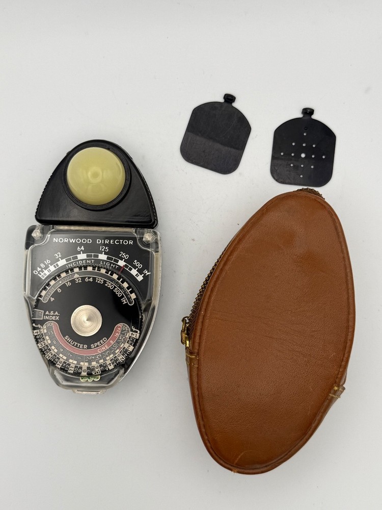 Norwood Model C Film Exposure Light Meter WORKING with Case