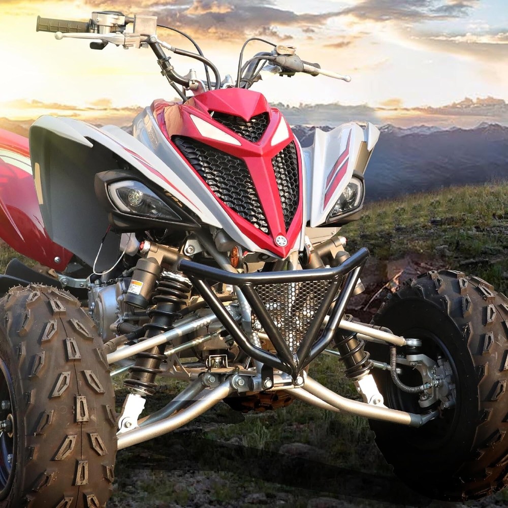Front Bumper Guard for Yamaha Raptor 700 700R 2006-2023 Iron