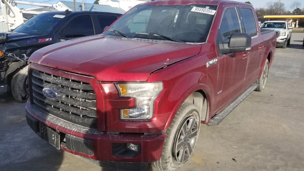 15 FORD F150 UPPER RADIATOR CORE SUPPORT TIE BAR
