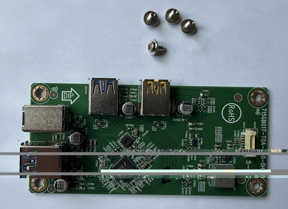AOC Monito Model 27E2UA Circuits Boards