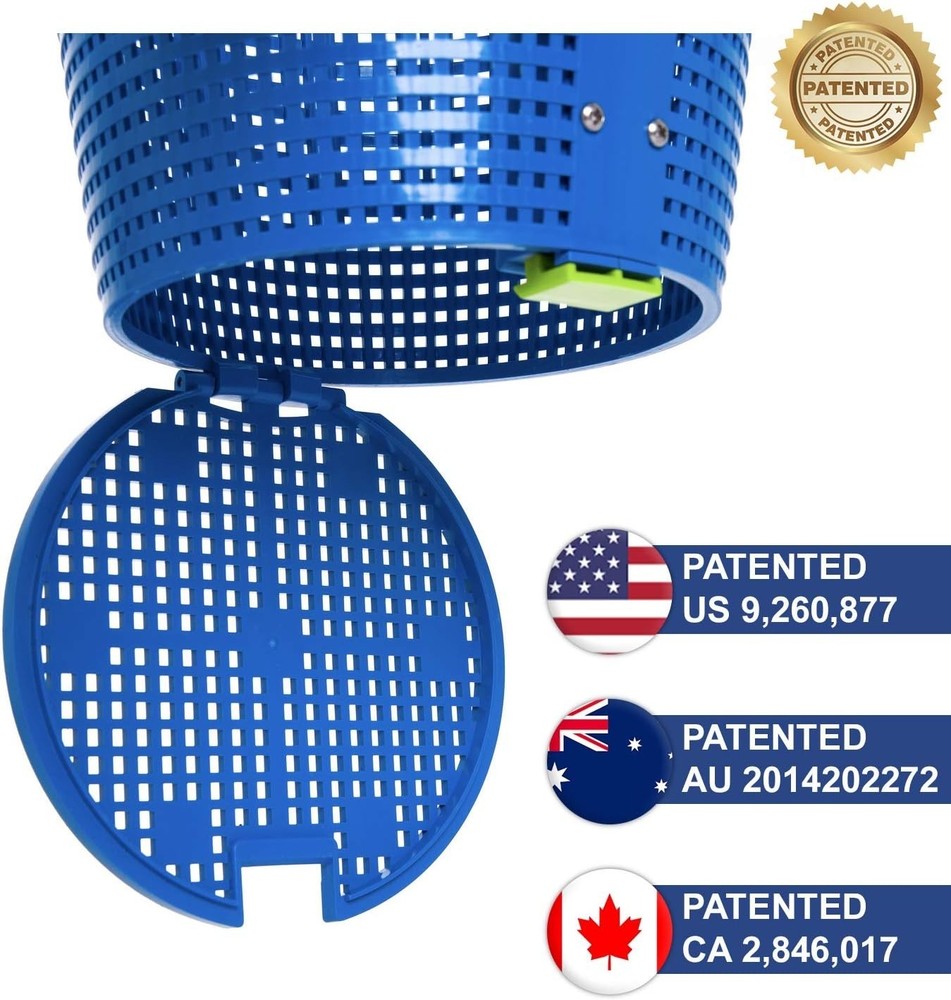 Effortless Pool Cleaning with B9 Skimmer Basket - Quick Release & Eco-Friendly