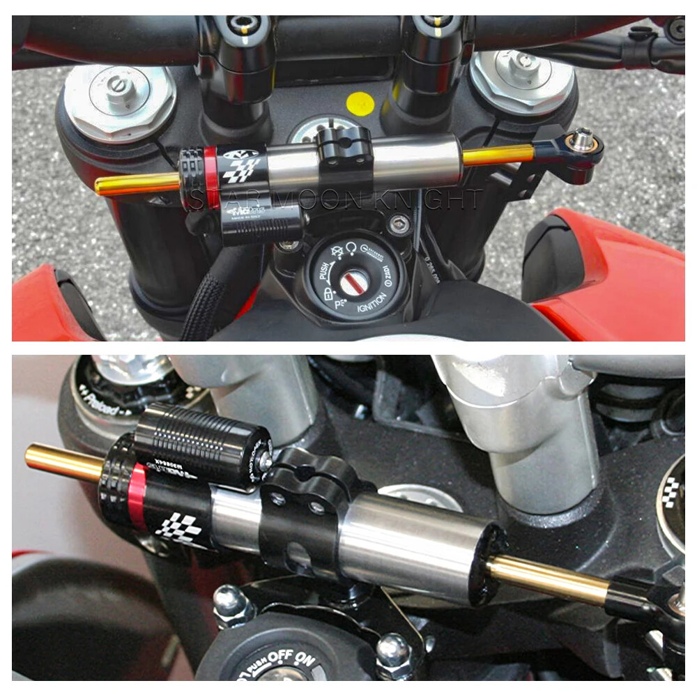 Steering Stabilizer Damper Mount Bracket Fit For Ducati Hyperstrada 821 939 SP