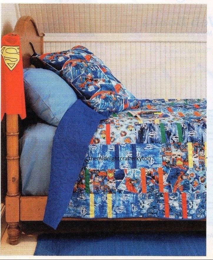 Super Heroes Quilt Pattern Pieced JB