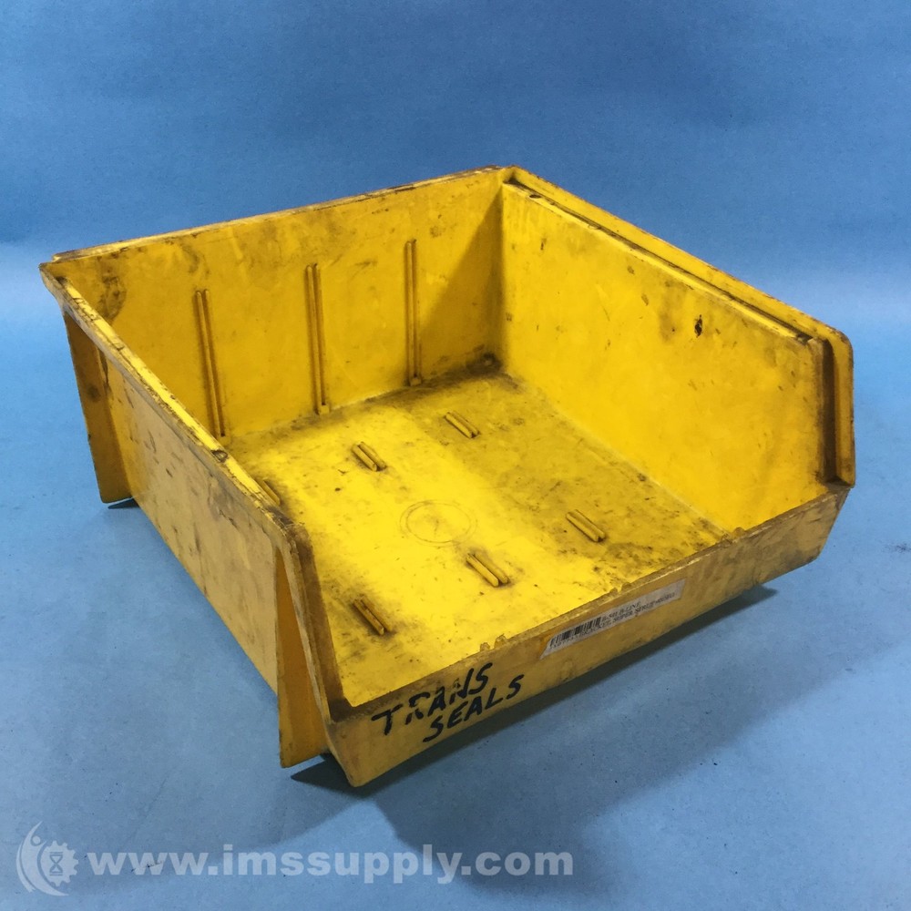 Global 550124 Yellow Storage Bin USIP