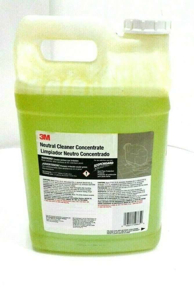 3M 59865 Neutral Cleaner Concentrate, 2.5 gal