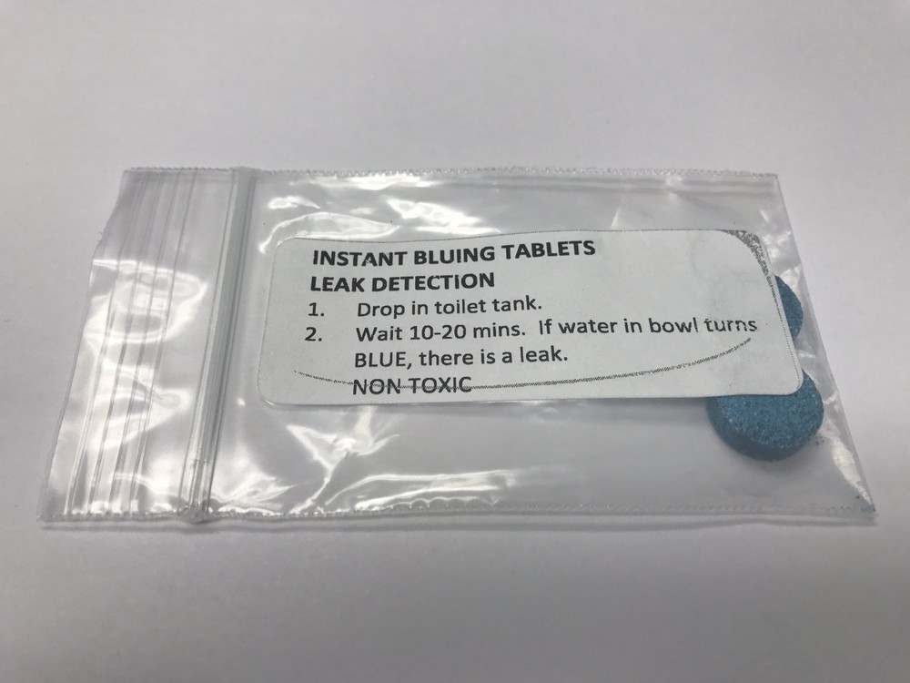 Leak Detecting Dye Tablets for Toilet Tanks 2 Pack